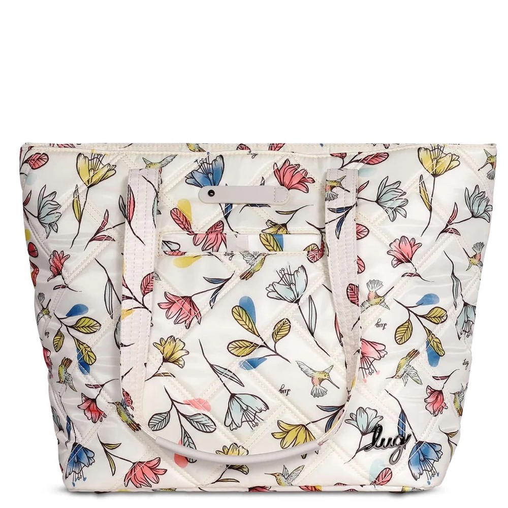 Lug Skyliner Tote Bag in Hummingbird Floral